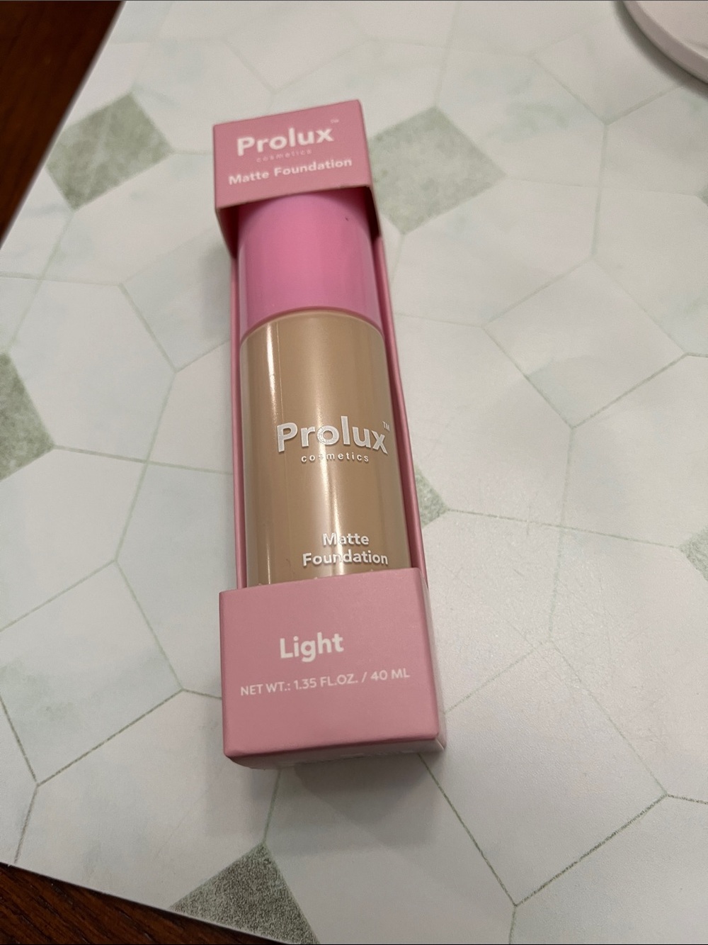 Matte Foundation — Light (Pink Packaging)